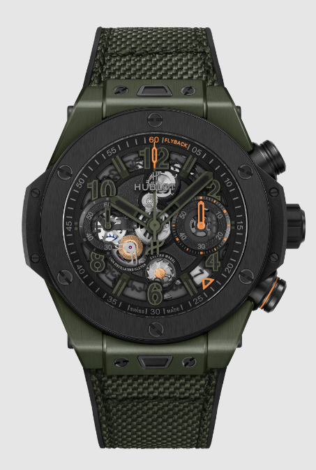 (image for) Cheap Hublot 421.GM.1149.NR.RLD big bang reloaded dark green ceramic 44mm replica watches